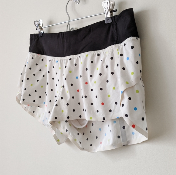 RARE Lululemon Seawheeze Wheezy Dot Speed Short - Picture 3 of 8